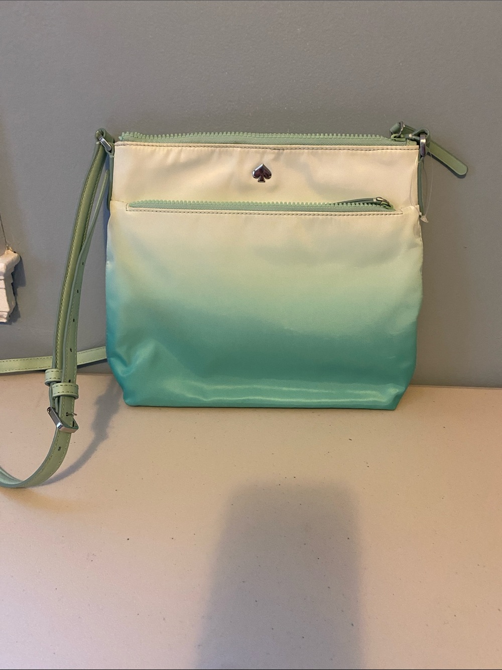 kate spade Mint to Cream Ombre Crossbody Bag